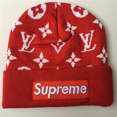 louis vuitton supreme beanie price|supreme x Louis Vuitton jacket.